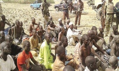 TERRORISTS SURRENDER TO TROOPS
